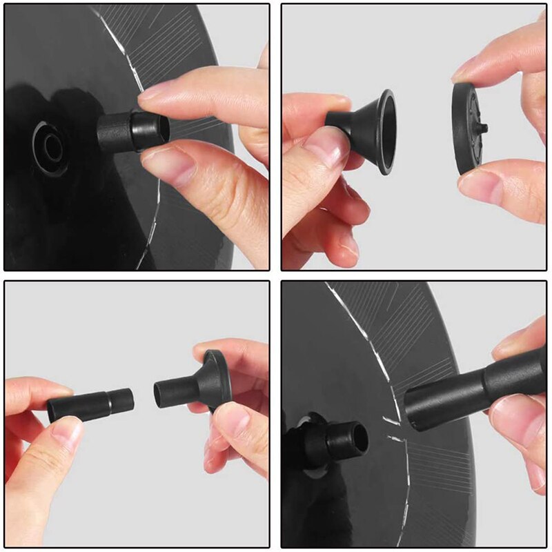 Mini Solar Powered Fountain Garden Pool Pond outdoor Solar Panel Floating bird bath Sprinkler Fountain Garden Decoration