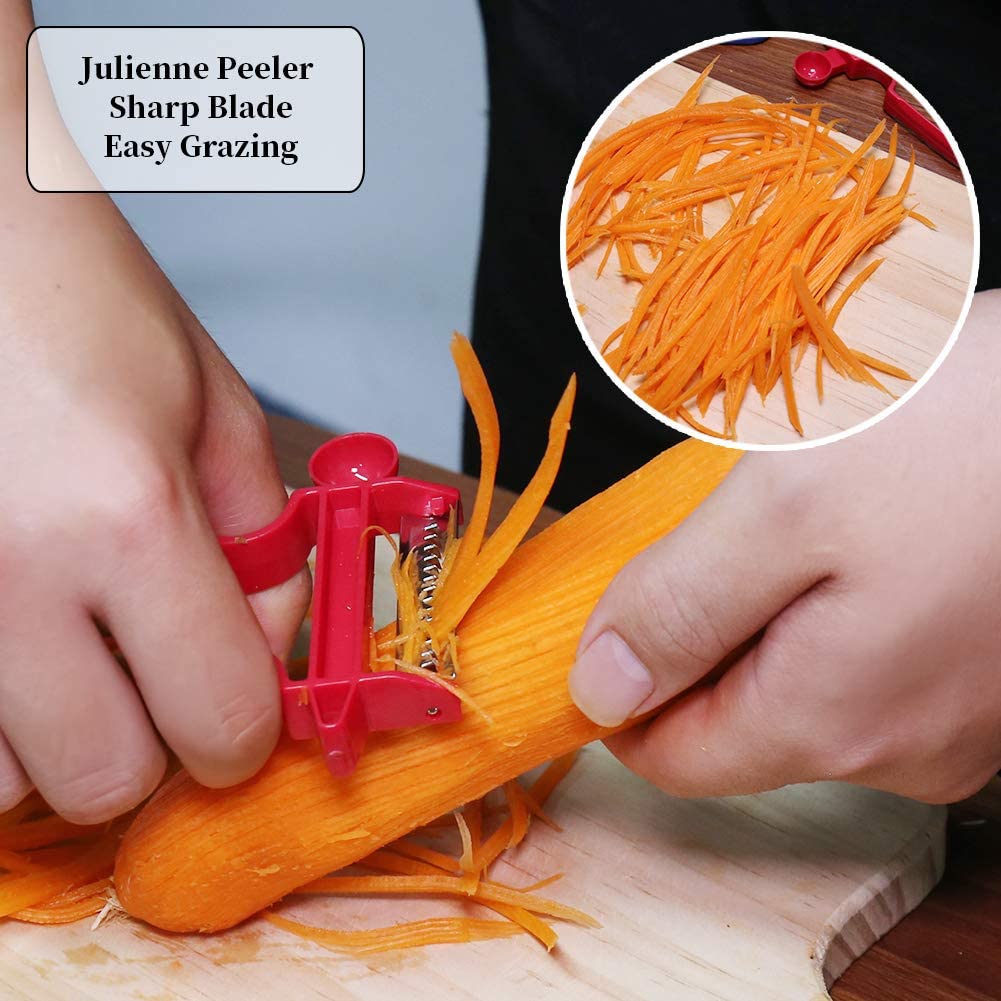 Kitchen Vegetable Magic Trio Peeler Set Stainless Steel Slicer Shredder Multi-functional Blade Grater Kitchen Accessories Tools