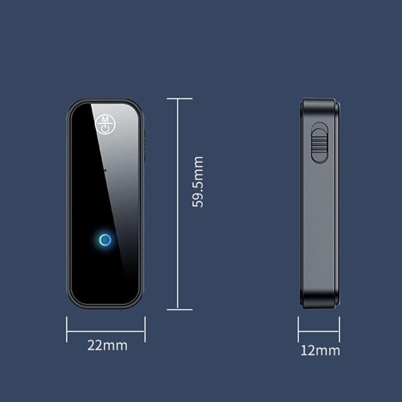 Vaorlo C28 ZF360 Bluetooth 5.0 Audio Adapter Stereo Muziek 3.5Mm Aux Draadloze Bluetooth Zender Ontvanger Voor Auto Hoofdtelefoon Tv