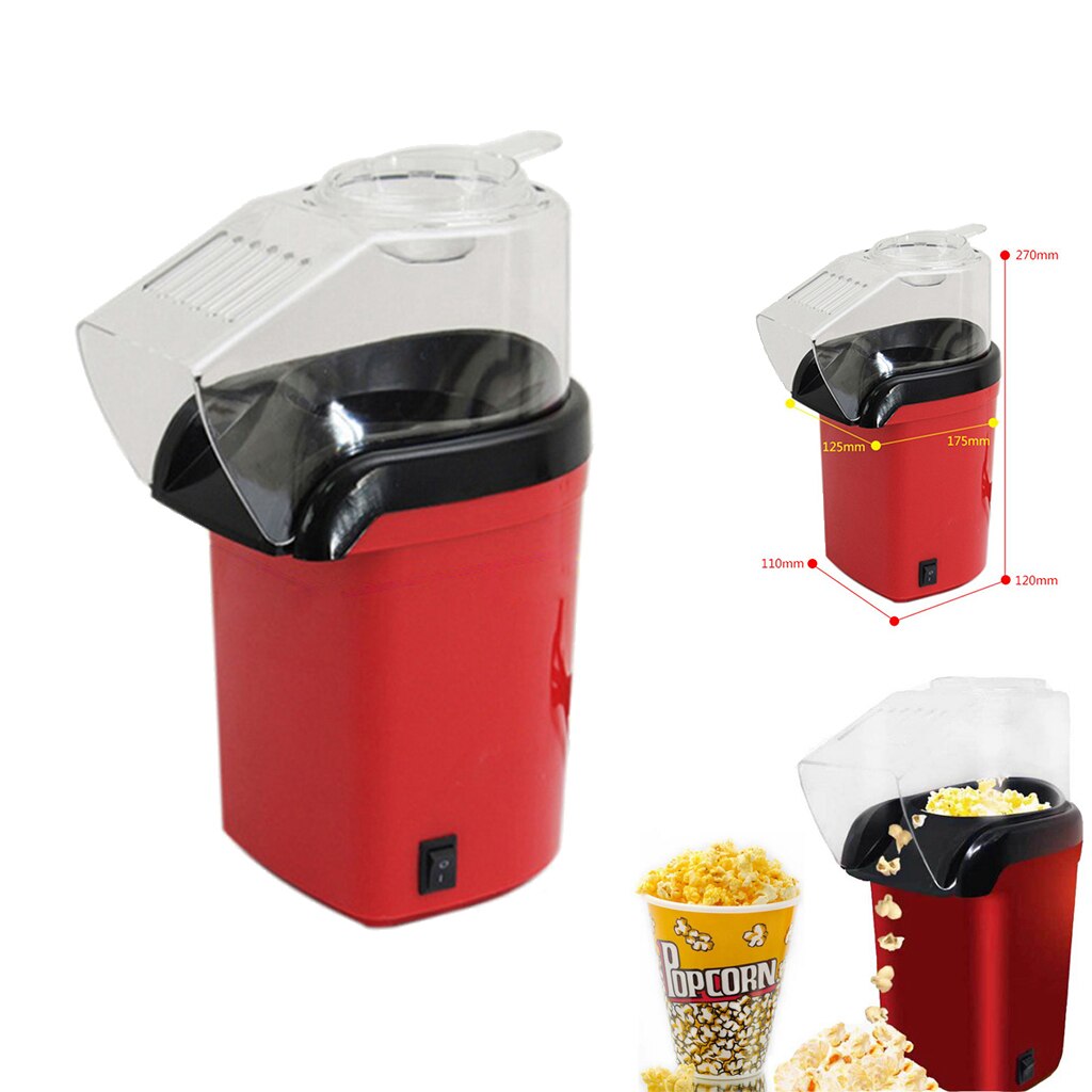 1200W Electric Corn corn Maker Automatic Mini Air corn Making EU Plug