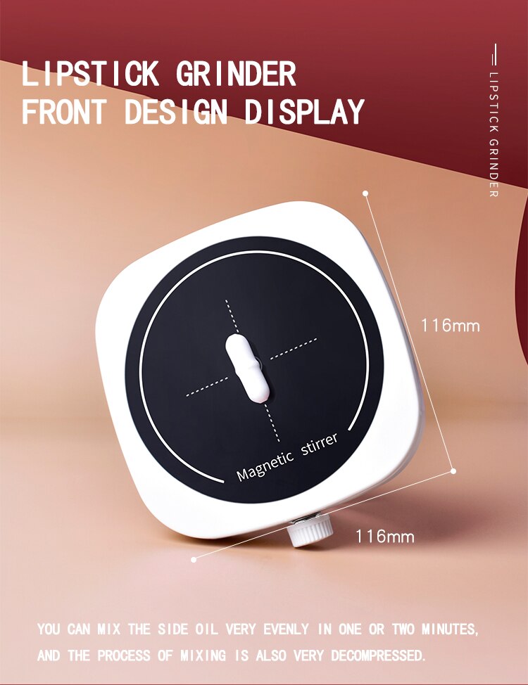 2L Magnetic Stirrer Magnetic stirrer bar Small Palm 4000rpm Laboratory Portable Stirrer