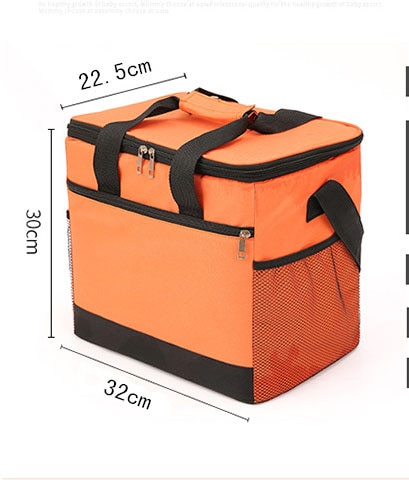 20L Waterdichte Koeltas Picknick Grote Doos Pak Ijs Auto Verse Pakket Isolatie Zak Maaltijd Pakket Geïsoleerde Koeltas TT29