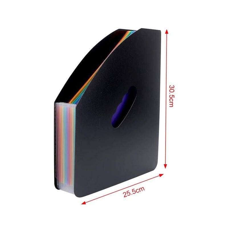 24 fickor  a4 ackordian filorganisatör regnbåge orgelklämma för kontor expanderande skolmapp expander fil skrivbordsförvaring sto  o6 k 3