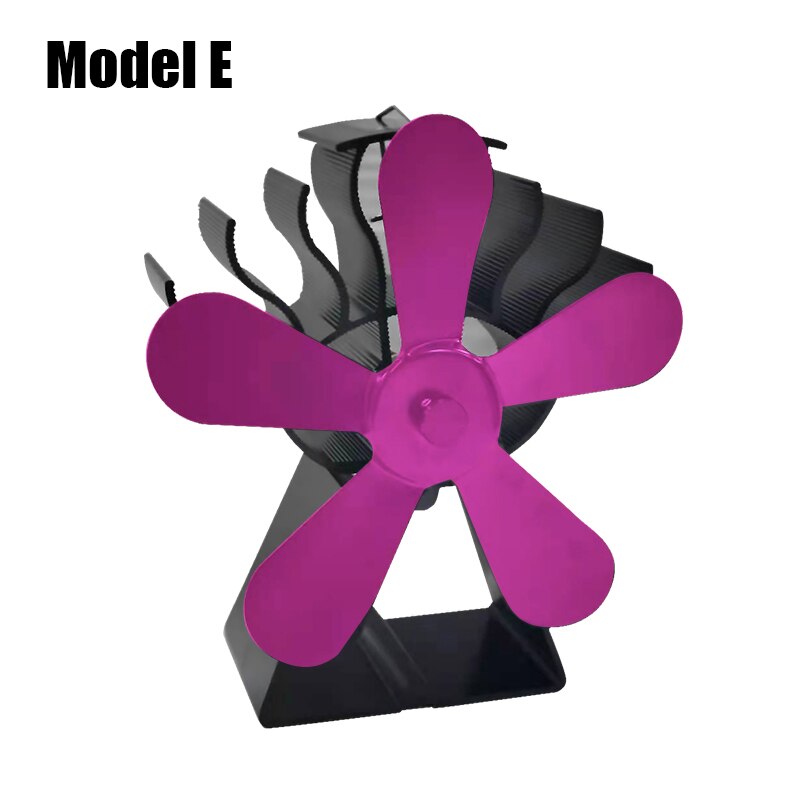 Thermoelectric Power Generation, Thermal Fireplace Fan, High Temperature Resistance And Energy Saving, Model E