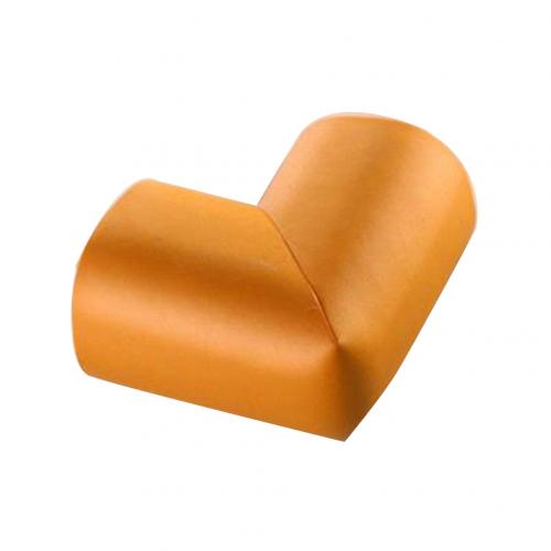 Kinderbureau hoekbescherming zacht dik rubber tafel bureau hoekbescherming veiligheids babymeubel randbescherming: Houtkleur