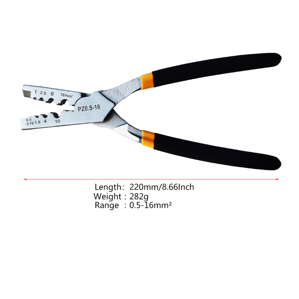 250 pièces GT cuivre tuyau de raccordement fil Joint petit Tube de cuivre Terminal câble cosse Bootlace virole Kit avec pince à sertir