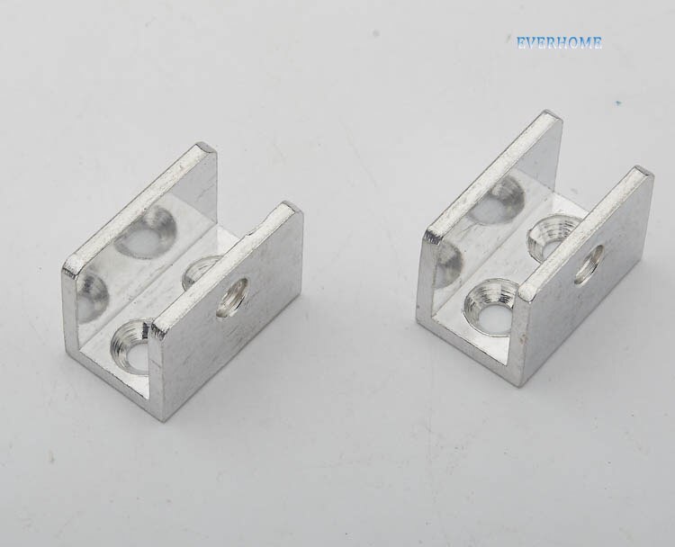 8 mmThickening, tragende typ Aluminium glas Clip, glasklemm, glas verdickung, tragende typ