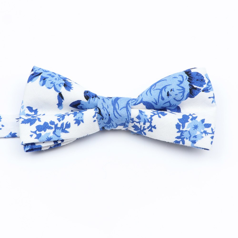 Nuevos pajaritas florales coloridas, corbatas de pajarita con estampado de algodón a la para niños, trajes de de boda para niños, corbatas de mariposa