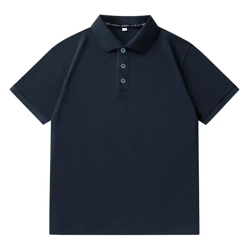 Hommes Polo chemise de grande taille 5XL/6XL/7XL 110-175kg ample surdimensionné t-shirt grande taille vêtements 자 Ropa Hombre Camisa Masculino: S / Bleu