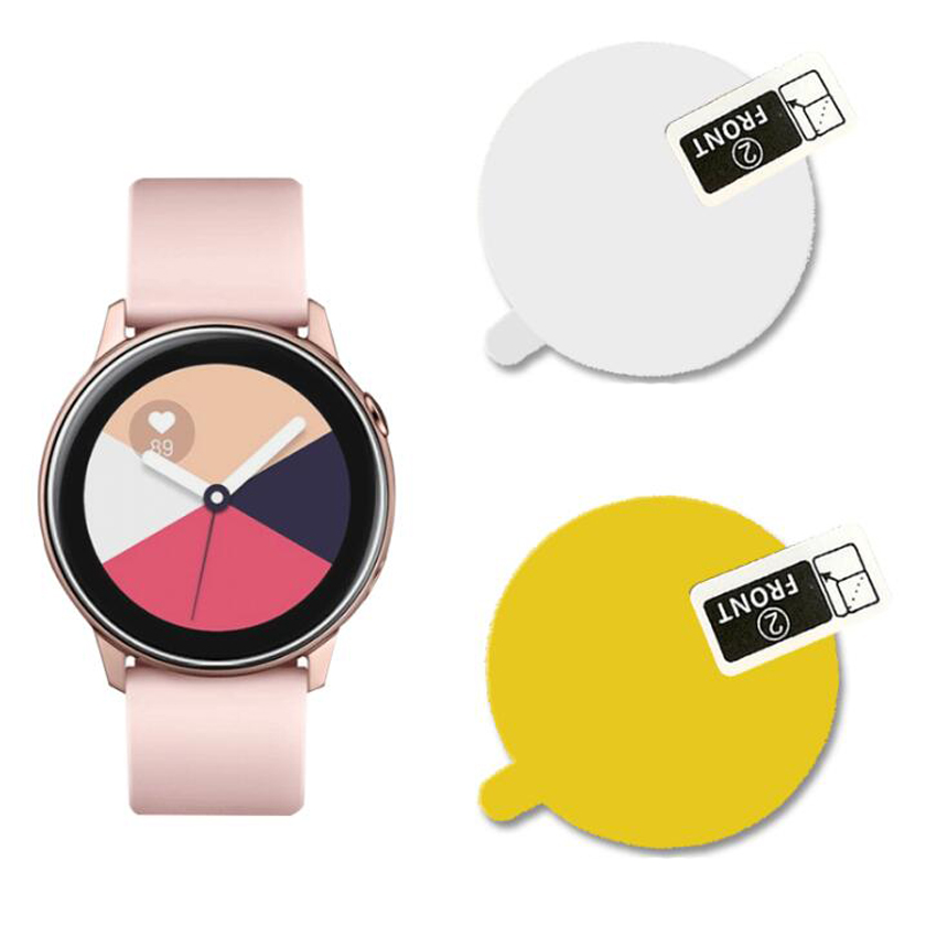 Samsung galaxy watch active 2 näytönsuoja hydrogeelikalvo tpu räjähdyssuojattu kirkas hd-suoja reunusuojus 40/41/44/45mm