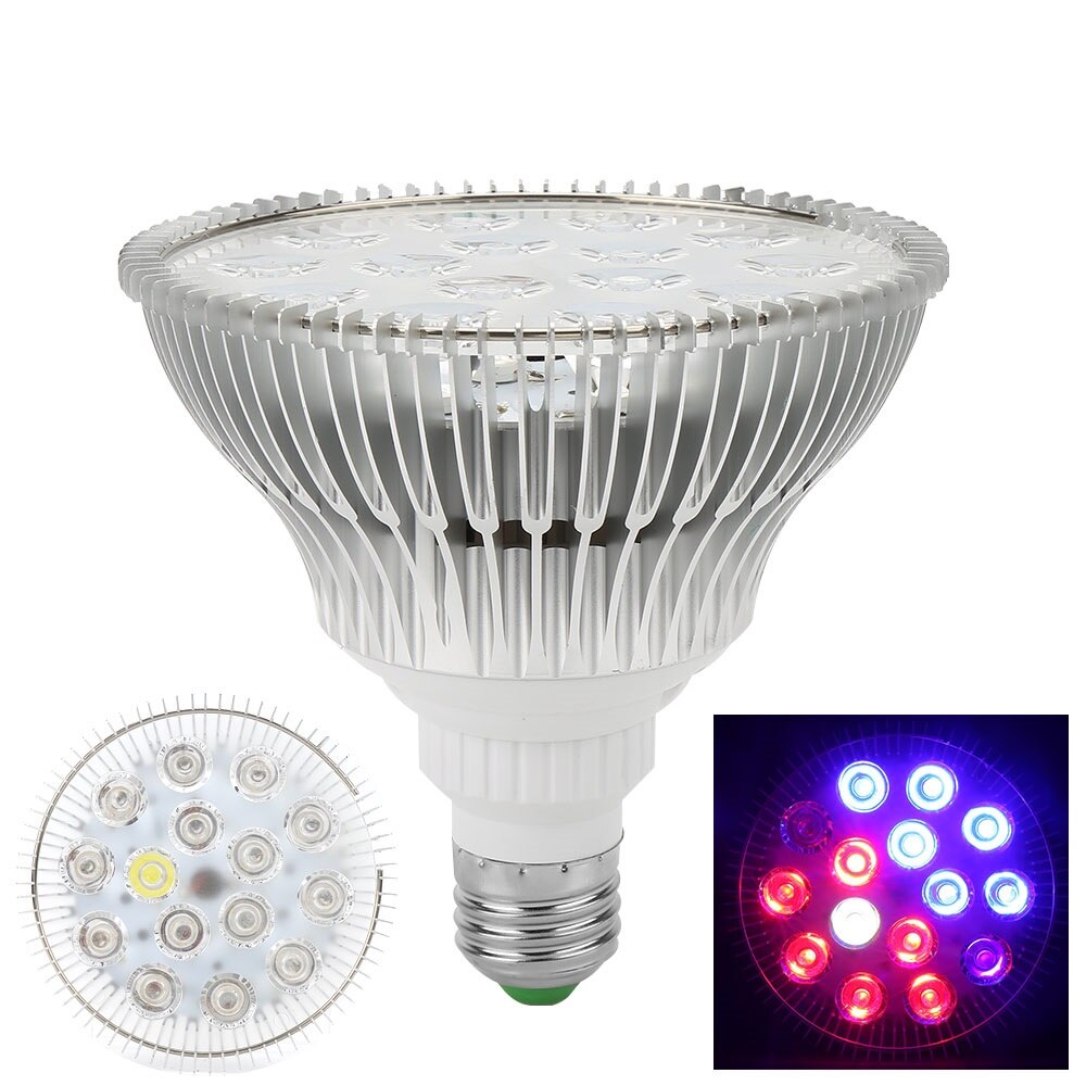 6W 15W 21W 27W 36W 45W 54W LED Grow Light Full Spectrum Phyto Lamp LED Bulbs For Plants Garden Flowers Seeds Growth Grow Box E27