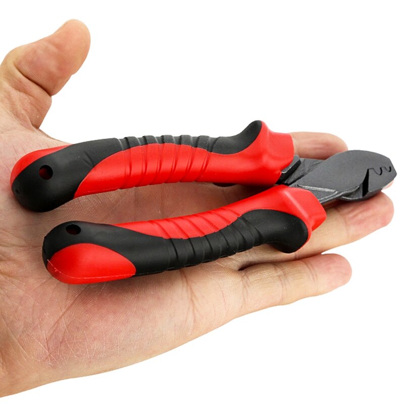 SPEEDWOX Krimptang Vissen Set met Draad Touw Cutters Tangen Set Draad Crimper Rvs Krimptang Krimpgereedschap Koper Aluminium Mouwen Crimp Mouwen SPEEDWOX Krimptang Vissen Set met Draad Touw Cutters Tangen Set Draad Crimper Rvs Krimptang Krimpgereedschap Koper Aluminium Mouwen Crimp Mouwen