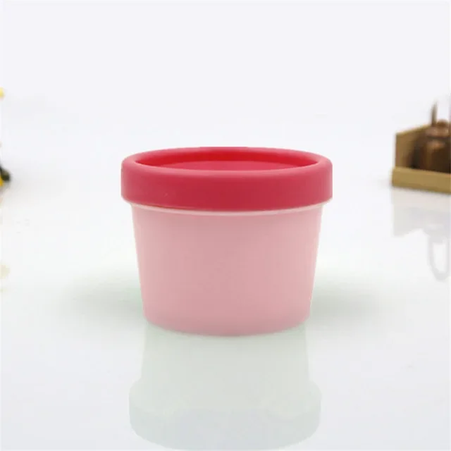 20Pcs 50/100ml Refillable Bottles Large Size Facial Mask Lotion Container Travel Face Cream Jar Cosmetic Box Cosmetic Containers: Light Grey / 60ml
