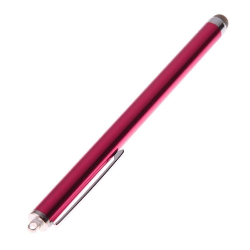 Universal Metal Mesh Micro Fiber Tip Touch Screen Stylus Pen for iPhone for Samsung Smart Phone Tablet PC Stylus Pen 9 Colors