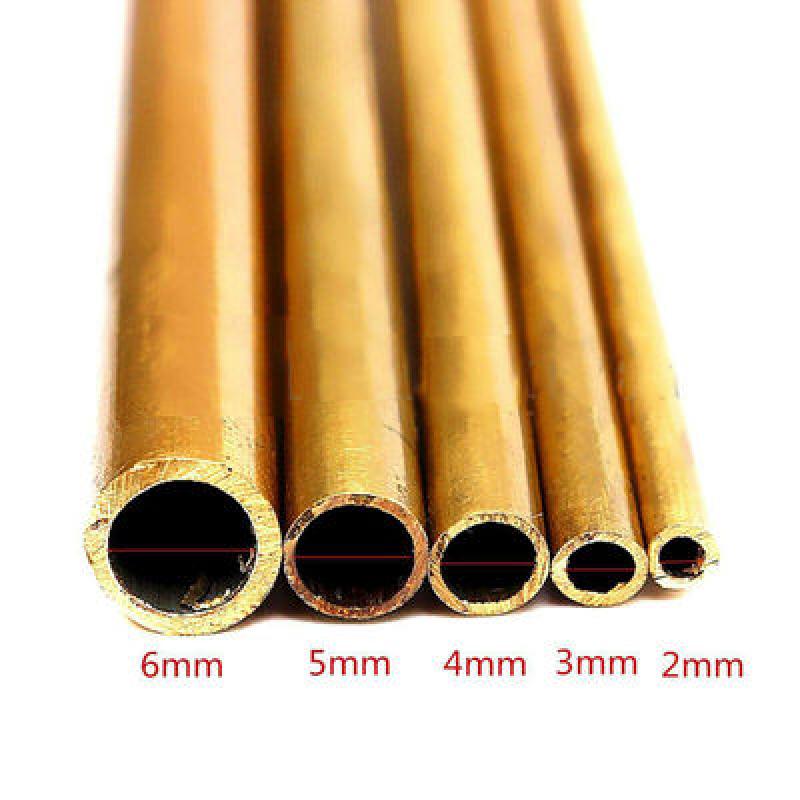 1 pçs tubo de bronze redondo diâmetro 8/10/12/14mm bronze comprimento do tubo 50cm mão ferramenta peças