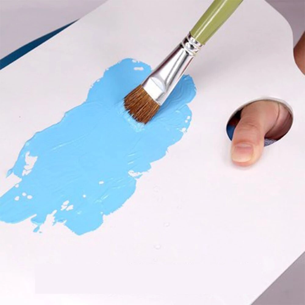 Painting Material Paper Disposable Washable Color Palette 30 Sheets Of Color Paper Gouache Acrylic Toning N04 20: Default Title