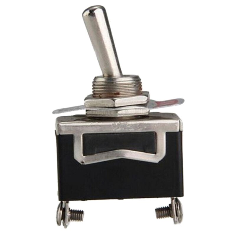 12V Heavy Duty Toggle Flick Switch ON/OFF Car Dash Light Metal SPST MDAU switch