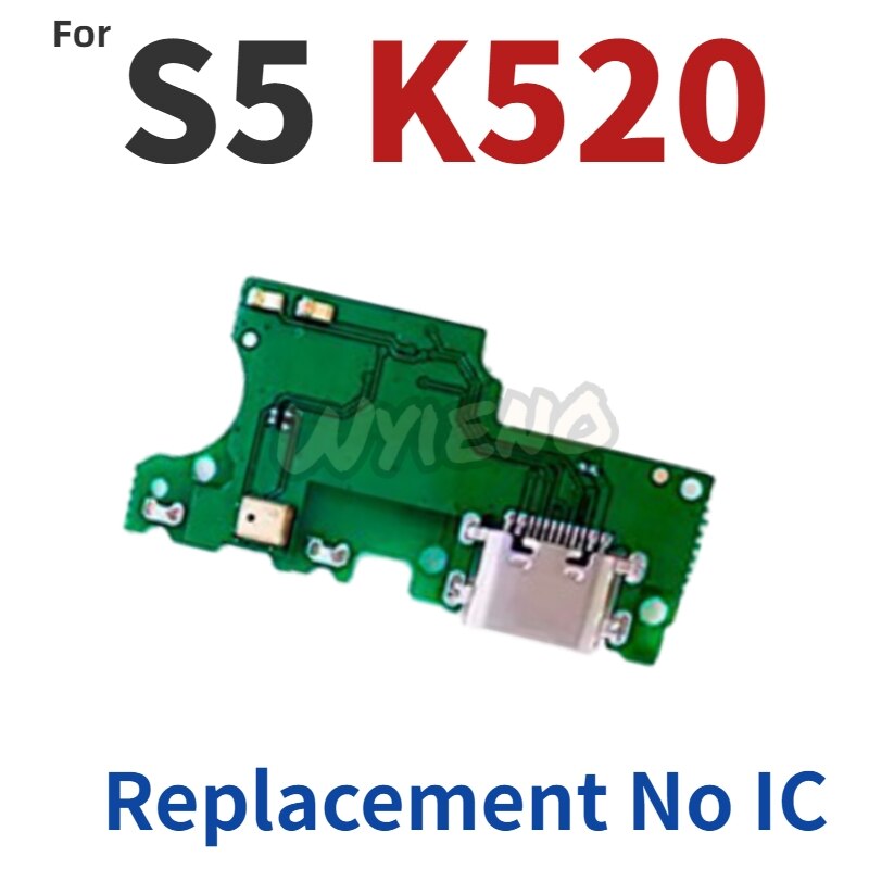 Wyieno per Lenovo Z5 Z5s Z6 Lite Edizione della Gioventù S5 K520 K5s USB Caricatore Del Bacino di Carico Cavo Della Flessione del Microfono bordo: for S5 K520 no IC