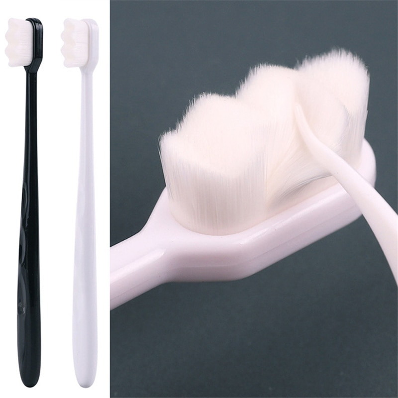 Ultra Fine Soft Toothbrush Portable Eco-friendly Teethbrush Dental Oral Care Teeth Cleaning Protect Tooth Brush with Box Travel