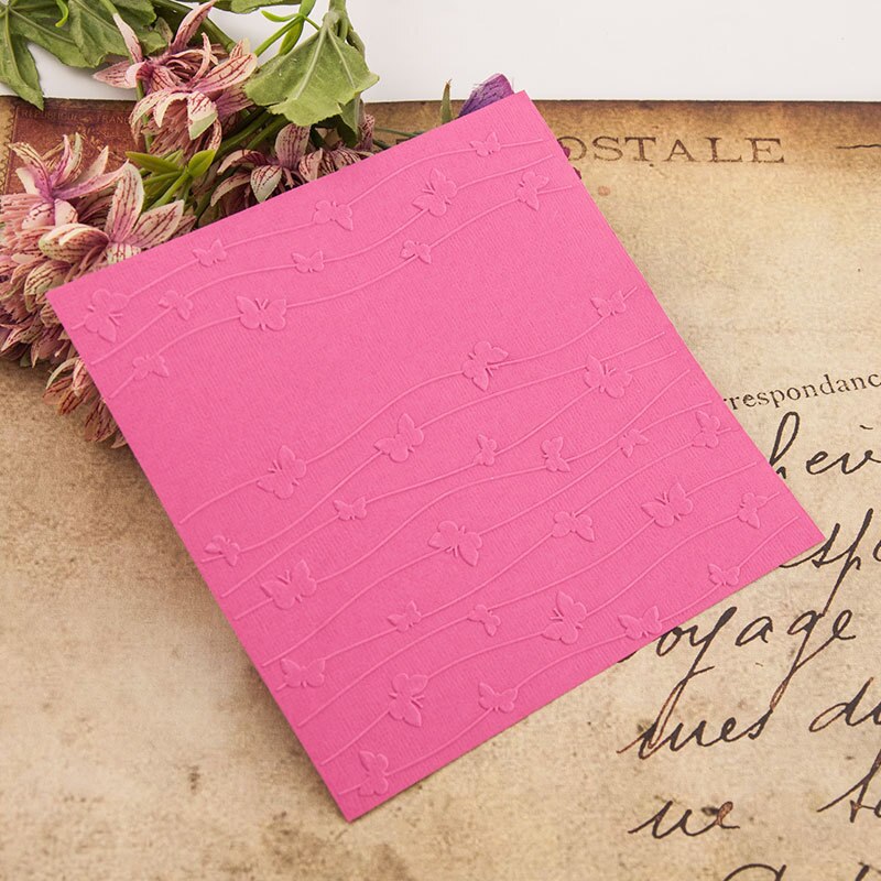 Plastic Template Craft Card Christmas for Making Paper Cards Photo Album Wedding Decoration Scrapbooking EM180 Butterfly