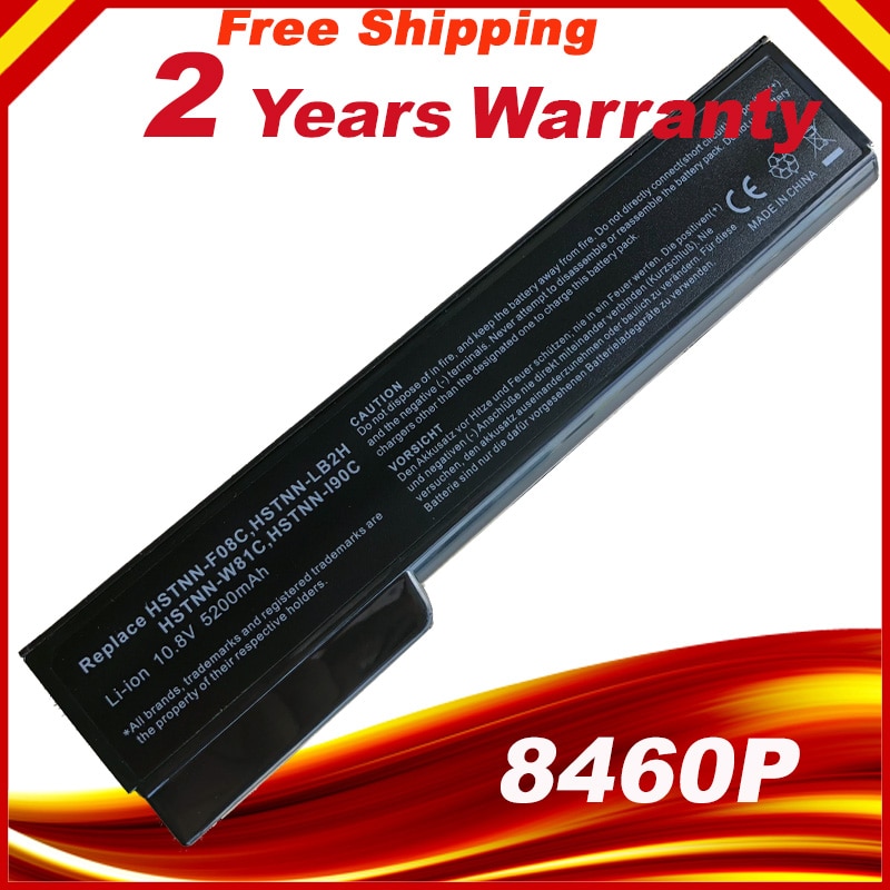 Laptop Battery For HP 8460 8560p 8570p CC06XL 628369-421 628664-001 For EliteBook 8460p 8460w 8470p 8470w