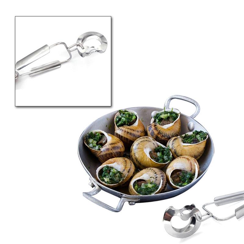 3Pcs Keuken Tang Rvs Creatieve Lente Voedsel Tong Koken Gereedschap Accessoires Voor Slak Keuken Gereedschap Bbq Accessoires