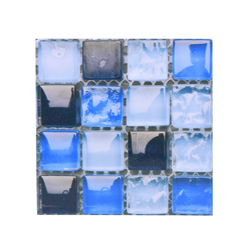 10Pcs 10*10cm 3D Self Adhesive Mosaic Tile Peel Sticker Kitchen Backsplash Bathroom Wall Tile Stickers Waterproof PVC Tiles: B03