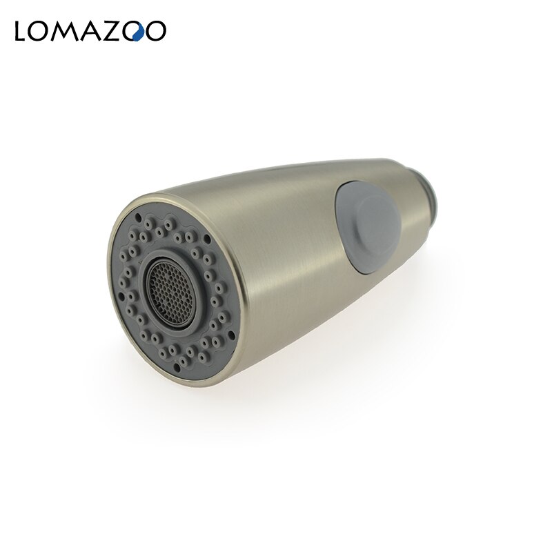 Keukenkraan Trek Deel Keuken Kraan Kraan Tuiten Keuken Kraan Nozzle Douchekop Bevestiging Op De Kraan Nikkel Geborsteld