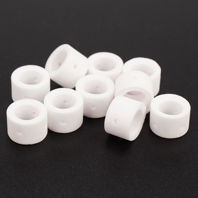 40Pcs Air Plasma Cutter Consumables Extend Fit for Pt-31 Lg-40 Torch Cut-40 50 Standard Tips/Nozzle Electrodes Shield Cup