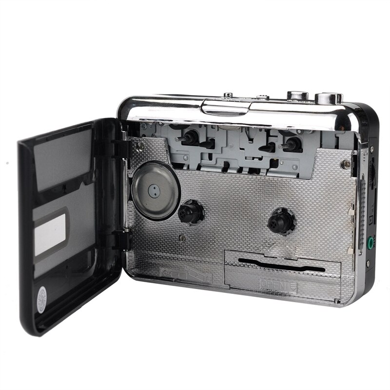 EzCAP Cassette Player USB Walkman Cassette Tape Music o to MP3 Converter Player Save MP3 File to USB Flash/USB Drive