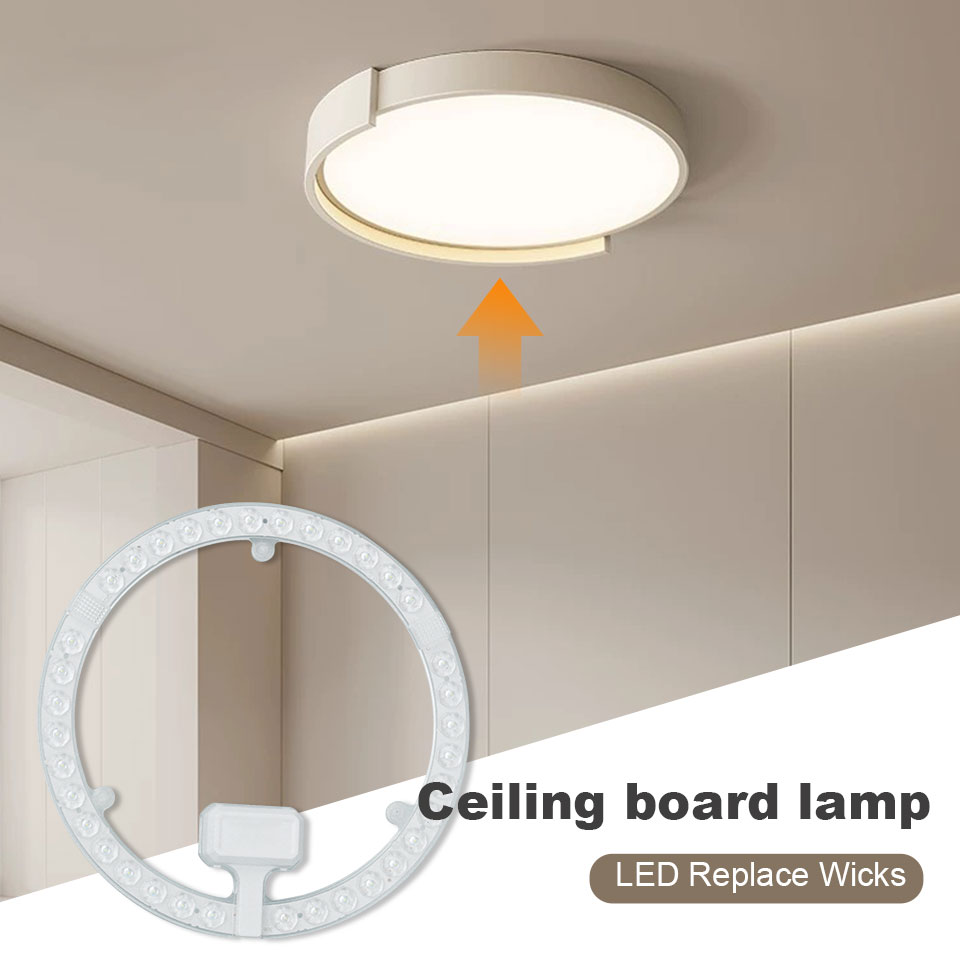 12W 18W 24W 36W LED anillo PANEL círculo luz SMD LED tablero de techo redondo tablero de lámpara circular AC 220V luz LED