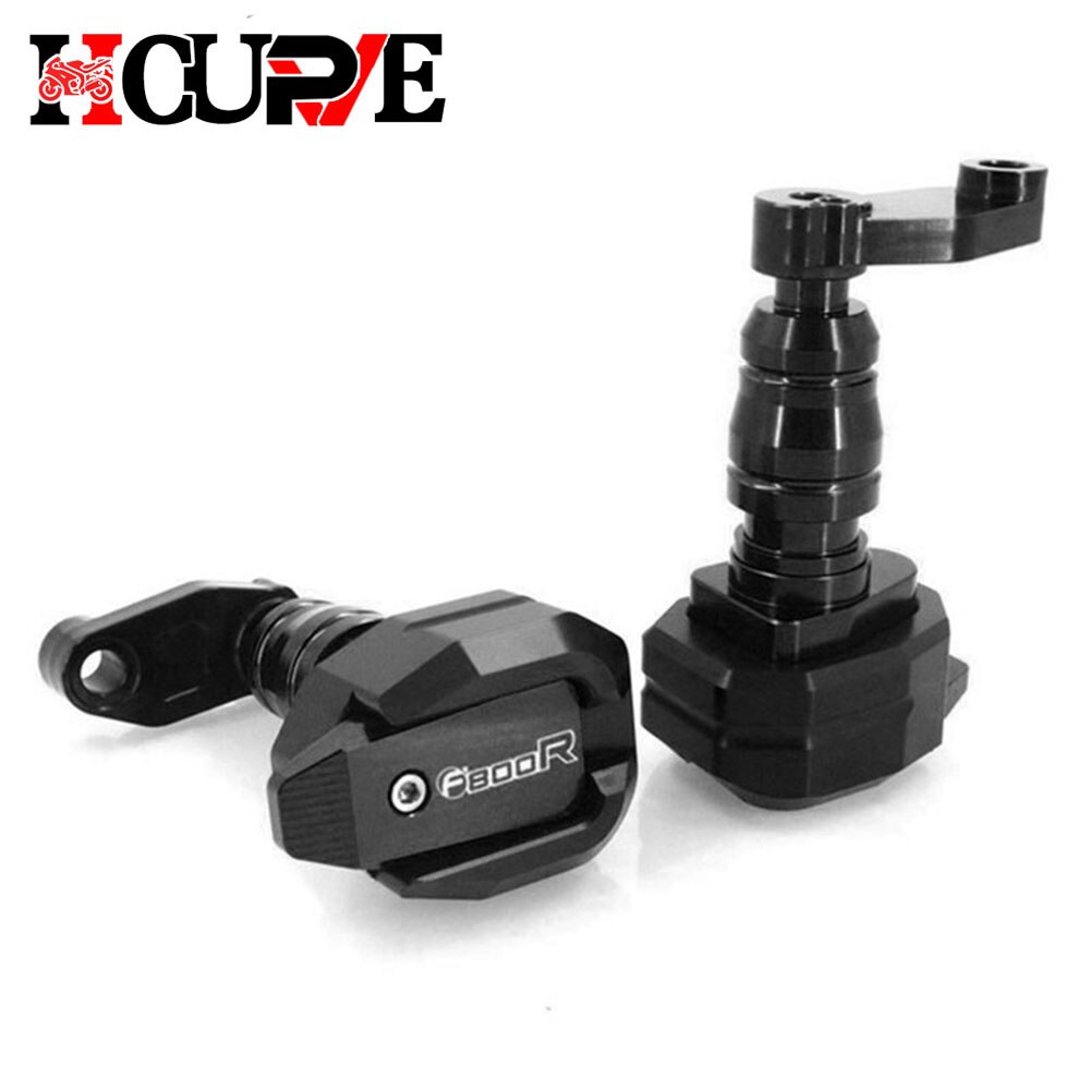 Cadre de Protection Contre les Chutes de Moto CNC, Protection de Carénage Coulissant, Tampon Anti-Crash pour F800R F 800R F800 R: vert militaire