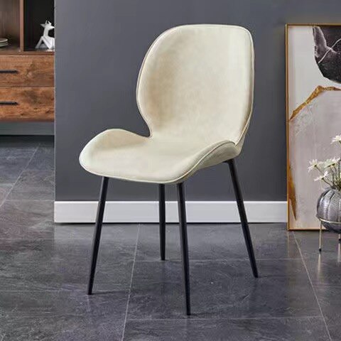 Dining chair metal with leather Dining chair: 9
