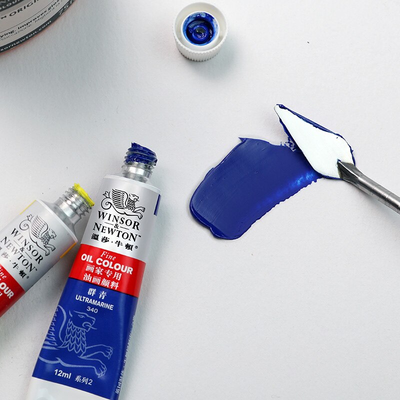 Britse Originele Windsor Newton Olieverf 12/18/24 Kleur Art Paint Tube Olieverf Set 12Ml