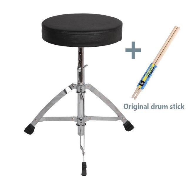 Folded stainless steel Drum stool single erhu electronic drum metal piano stools keyboard electric steel lifting rack stool: 1