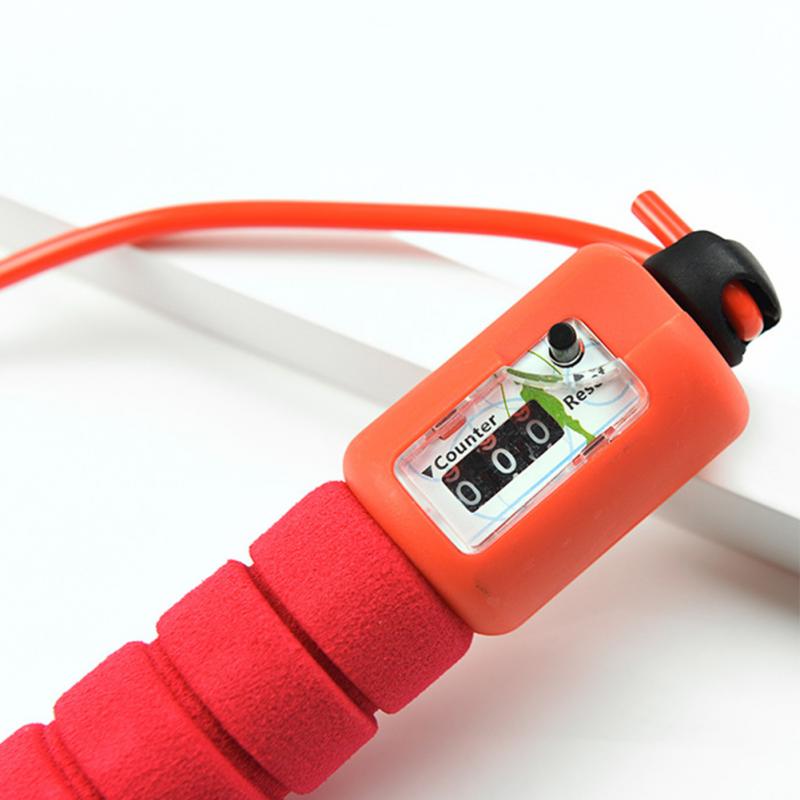 Jump Ropes with Counter Sports Fitness Adjustable Fast Speed Counting Jump Skip Rope Skipping Wire