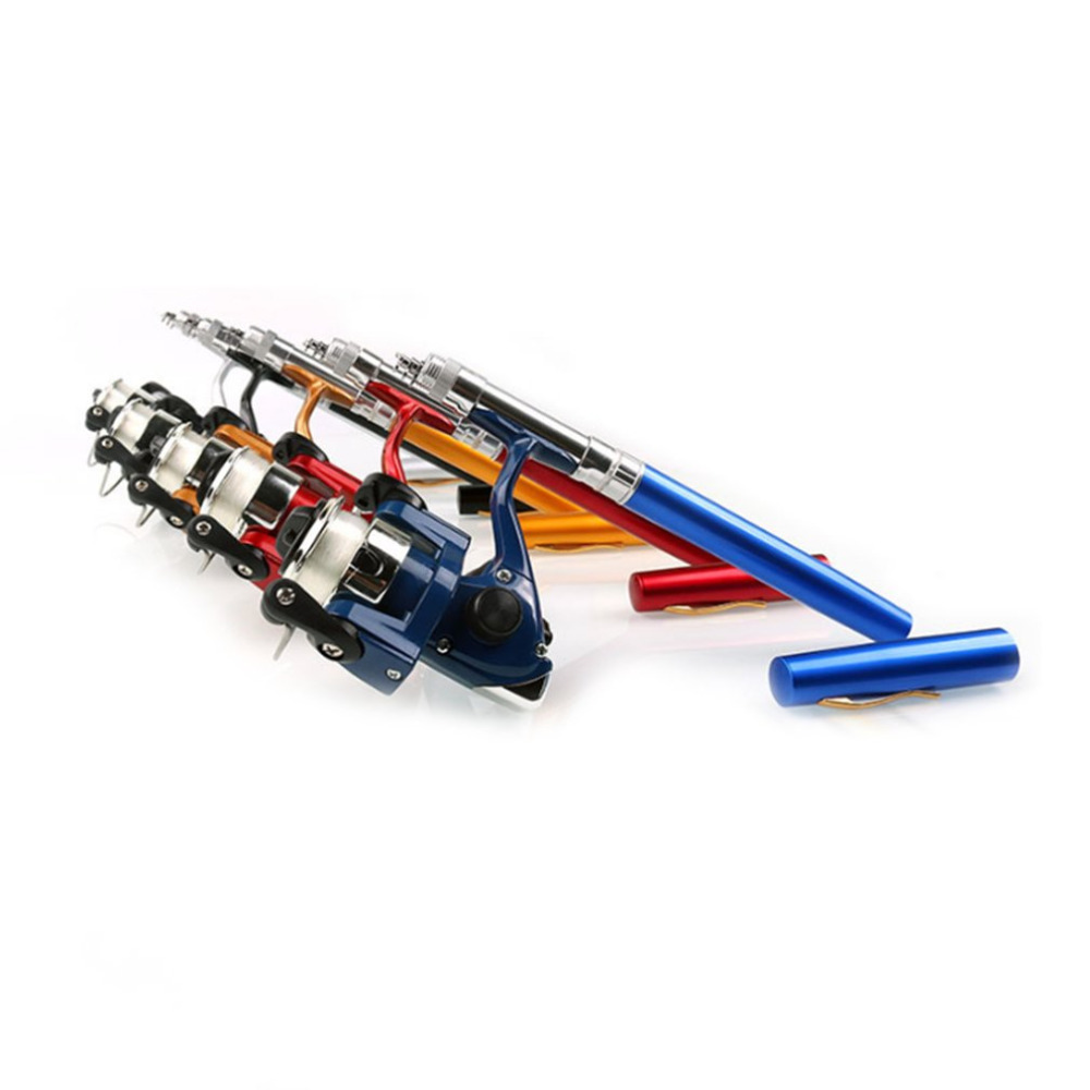 OUTAD Super Lightweight Portable Pen Rod Fishing Set Mini Telescopic Fishing Rod Pole + Reel Pocket Fishing Reel Accessories