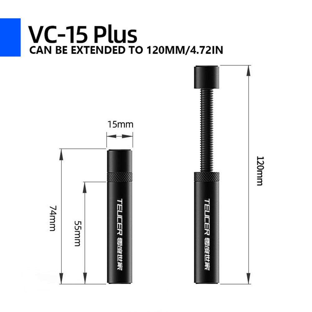 Support Vertical pour carte graphique GPU, vis rotative télescopique réglable en alliage d'aluminium: YELLOW