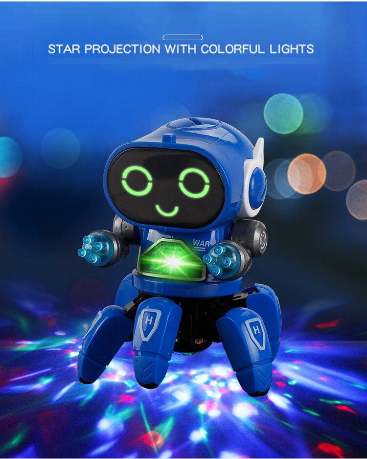 Robot Speelgoed Intelligente Robot Mini Wandelen Zingen Dansen Rc Robot Speelgoed Led Light Kinderen Educatief Speelgoed