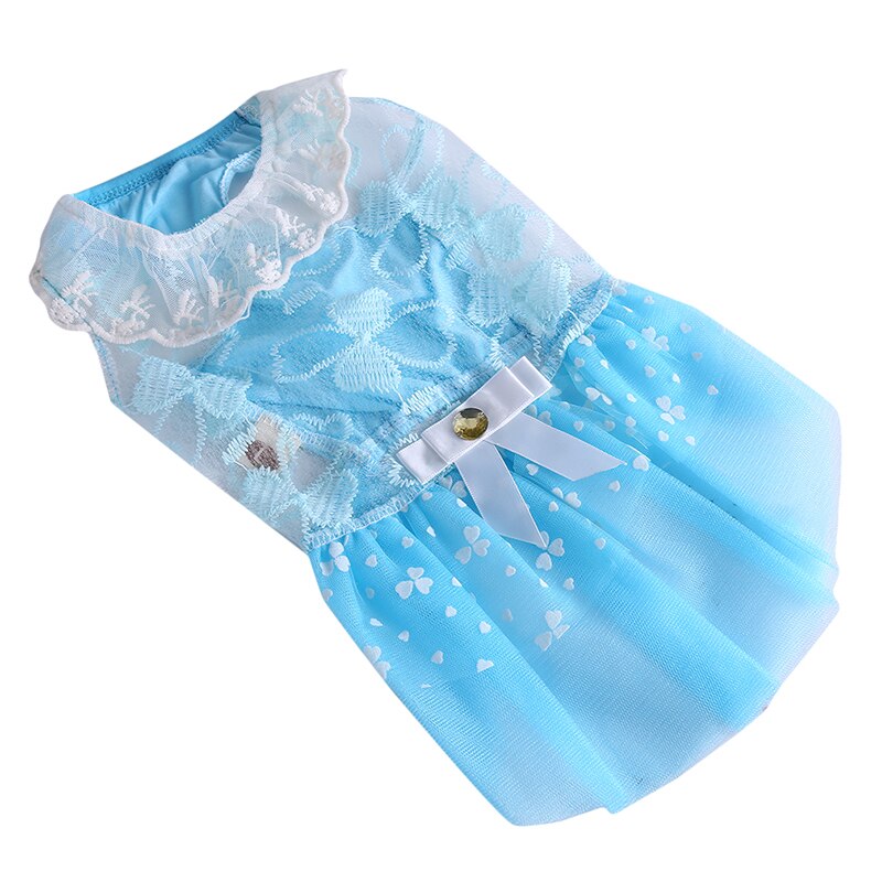 Vestido para perros Primavera Verano ropa para perros pequeños para perros ropa para mascotas vestidos de tul para gatos