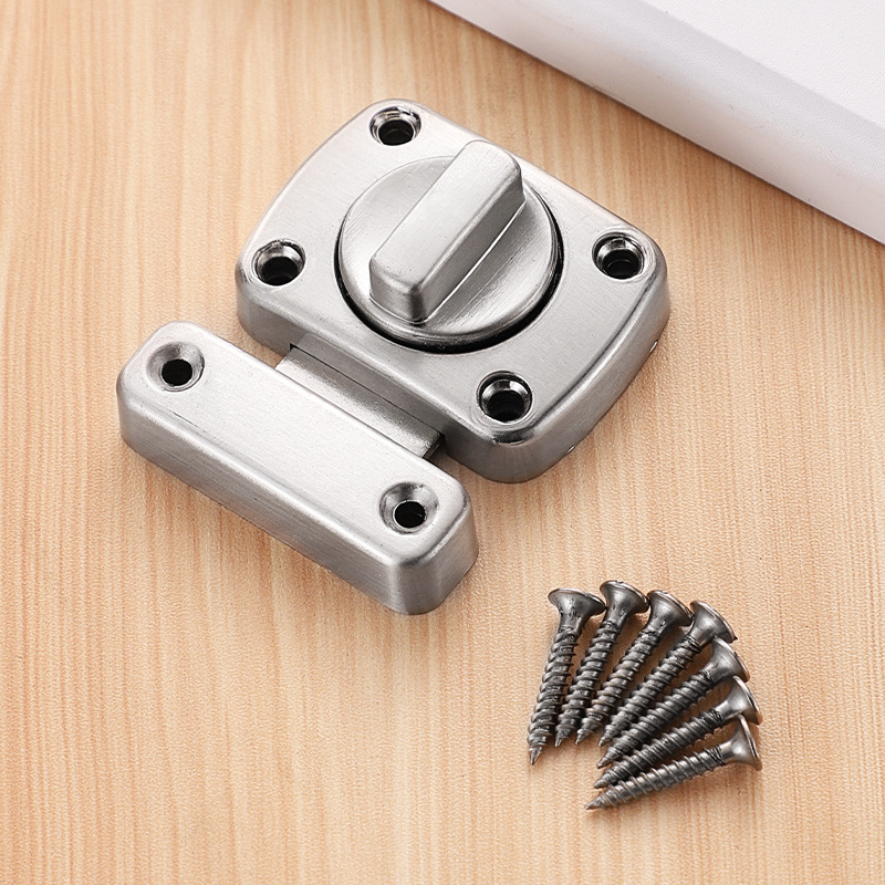 Kk & Fing Zinklegering Links En Rechts Deur Klink Deur Gesp Push-Pull Deur Verdikte Opbouw Deur bolt Lock Gesp Hardware: Ivoor