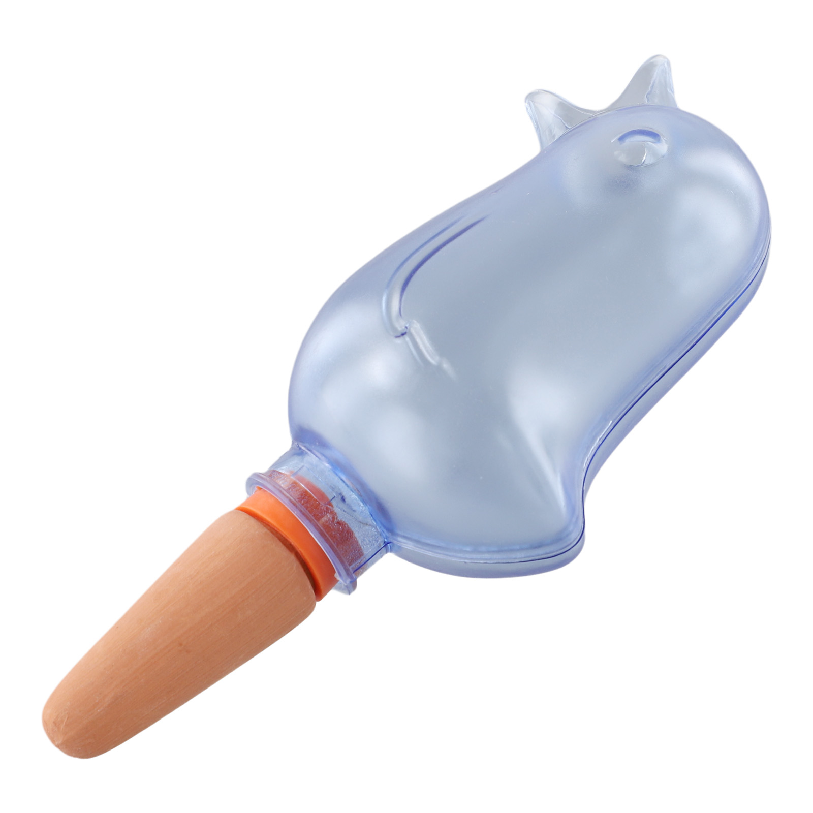 Herramienta de riego por goteo versátil con forma de pájaro, gotero automático, práctico cuidado de plantas, bebederos de flores, botella de goteo, herramientas de jardín para el hogar: Blanco