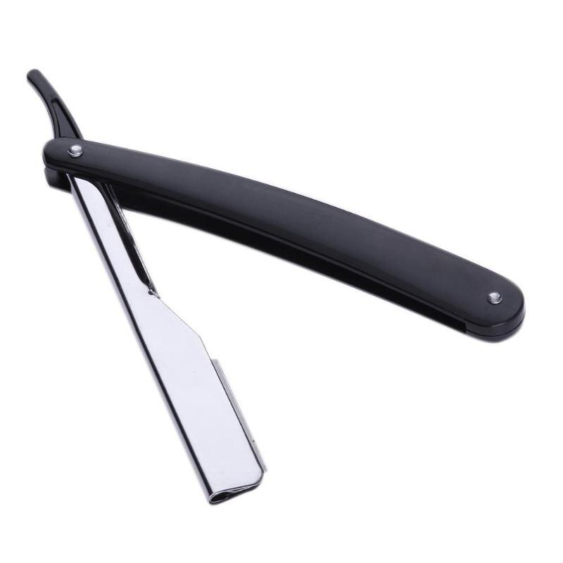 Manual Shaver Straight Edge Stainless Steel Sharp Razor Folding Shaving Shave Beard Cutter Holder