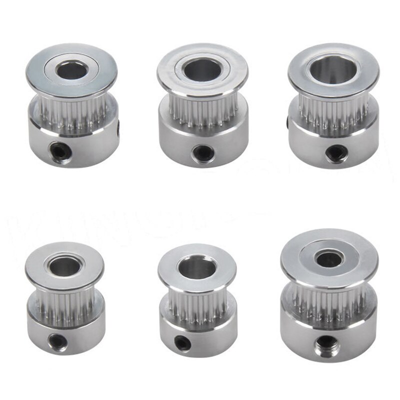 Produktbild von GT2 Zahnriemenscheibe 16 Oder 20 Zähne – Für 6mm Oder 10mm Riemenbreite, Für 3D-Drucker