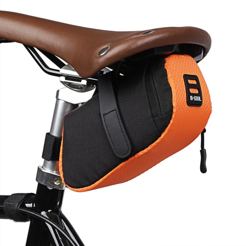B-soul Portable Waterproof Bike Bicycle Saddle Bag Cycling Seat Pouch Bicycle Tail Bags Rear Pannier Cycling Equipment: 02