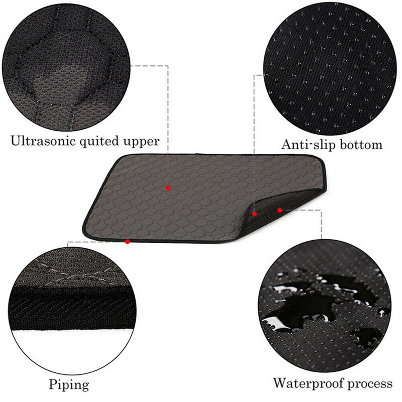 Reusable Dog Puppy Pad Training Washable Dog Diaper Urine Pads Pee Mat