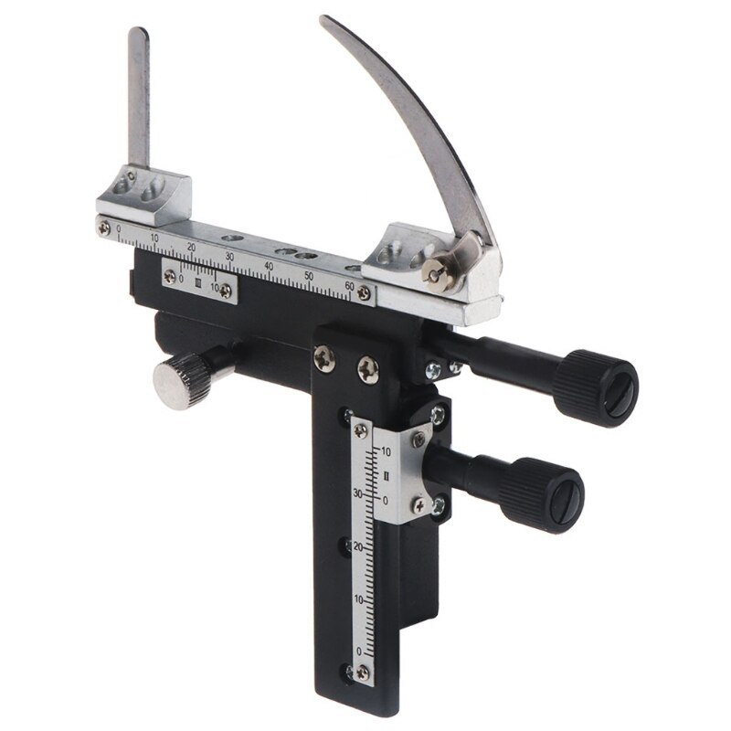 Pied à coulisse amovible pour Microscope, Vernier avec échelle X-Y