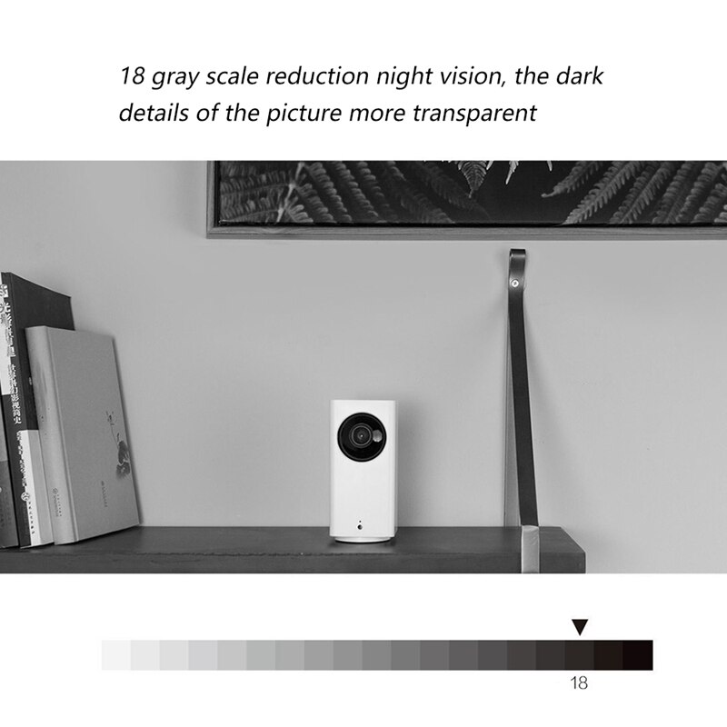 120 Degree Panoramic Wireless Camera 1080P Home Smart Wifi Monitor Mobile Remote Control Monitor-US PLUG