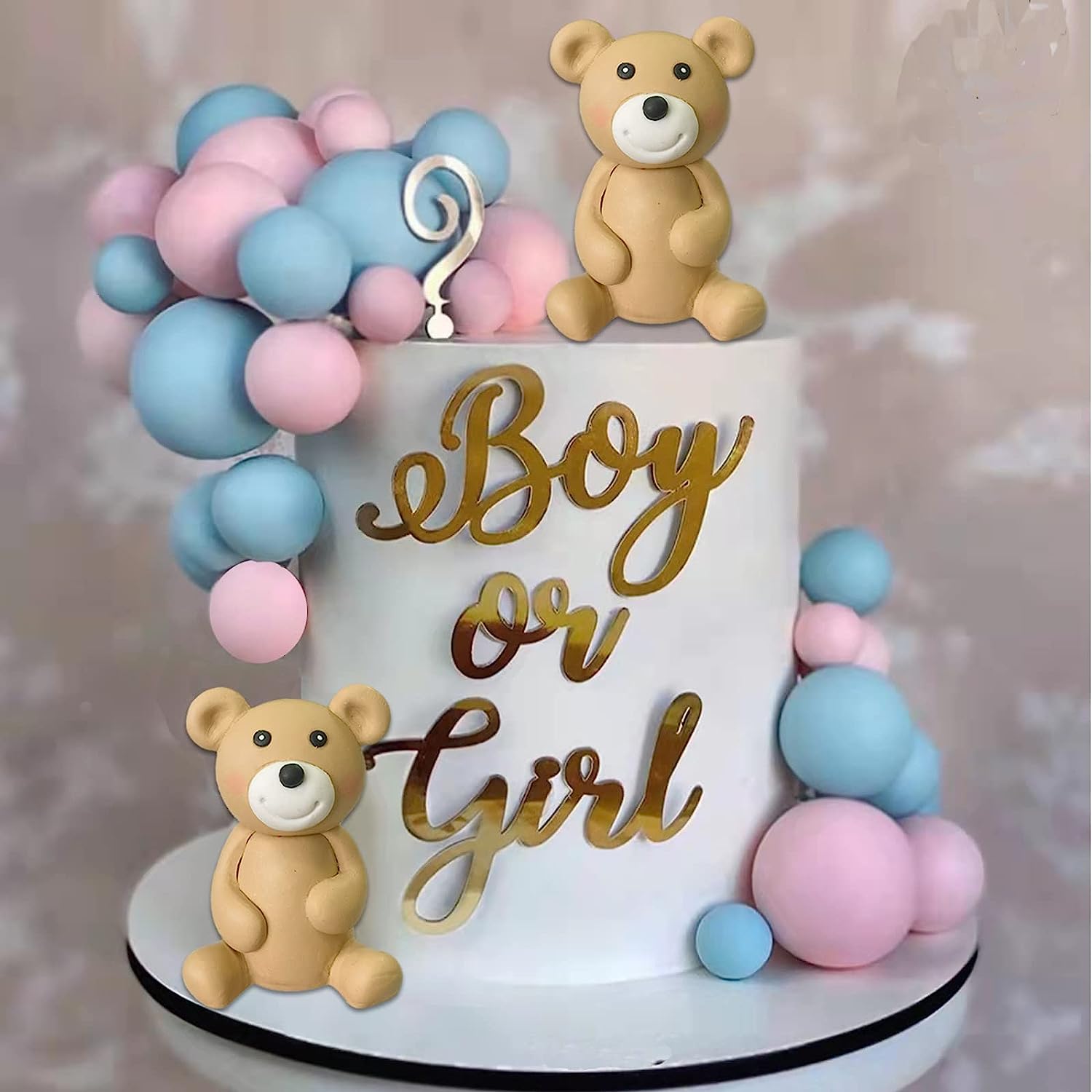 20 stuks Ballen Cake Toppers Goud Zilver Bal Gelukkige Verjaardag Cake Topper DIY Cupcake Topper voor Taart Decoraties Baby Douche Bruiloft