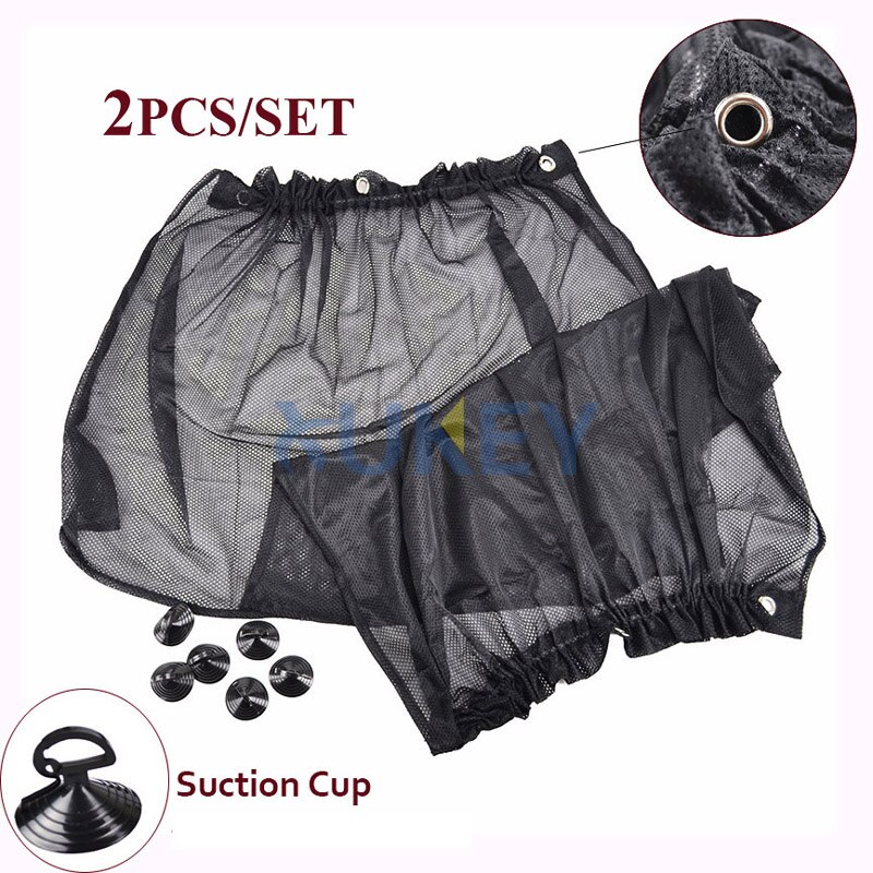 2 st auto bil fönster gardin sidofönster bil solskydd gardin vindruta solskydd skärm solskydd block mesh blinda gardiner